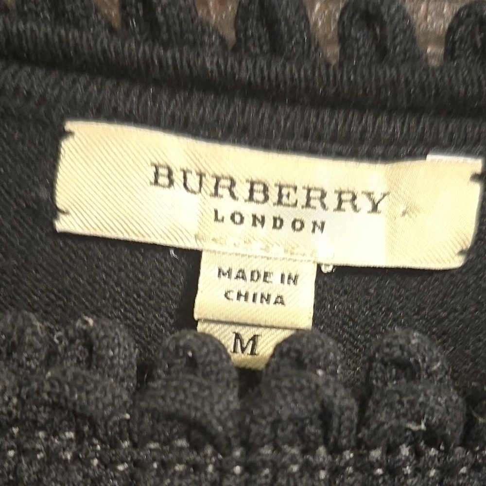 Burberry Black Short Sleeve Tee - Picture 2 of 4